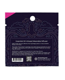 Rave Ring Chill Peppermint Nasal Diffuser Pink packaging with directions and ingredients listed.