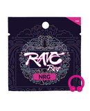 Rave Ring NRG Single Sachet Energy Scent Pink packaging with a colorful design and a pink septum ring
