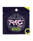 Rave Ring Vapor Eucalyptus Nasal Diffuser Ring Yellow packaging with ring on display.