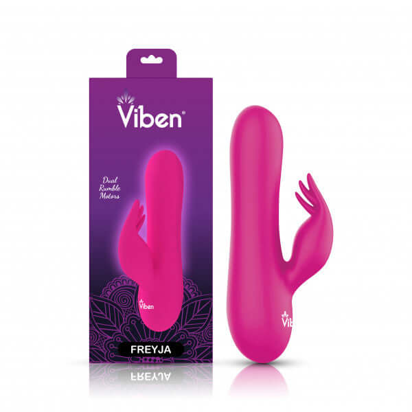 FREYJA HOT PINK INTENSE MINI RABBIT VIBE-2