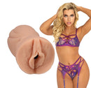 Signature Strokers Allie Nicole ULTRASKYN Pocket Pussy, realistic stroker molded from adult star Allie Nicole.