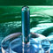 Playboy Emerald Petite Glass Tip Vibrator with Sleek Design and Diamond-Pattern Base