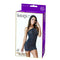 HALTER SHIMMERY MINI DRESS BLACK-0
