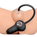 XR Brands Digital Automatic Pussy Pump Clear with transparent cylinder and automatic pressure control.