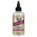 Savage Sex Sauce Backyard Edition Lube 1.69 Oz bottle for intimate moments and enhanced pleasure.