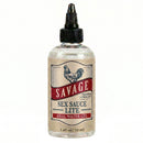 Savage Sex Sauce Lite 1.69oz Personal Lubricant bottle with a sleek design for comfortable moisture.