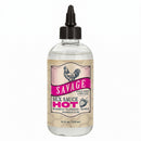 Savage Sex Sauce Hot Strawberry 8.45 Oz flavored lubricant bottle for pleasurable intimate moments.