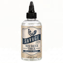 Savage Sex Sauce Thick 1.69 Oz Lubricant bottle with premium silicone-based formula for smooth intimacy.