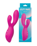 Luv Inc Come Hither Rocking Rabbit Vibrator Pink