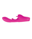 Luv Inc Tapping Tongue Rabbit Vibrator Pink - Image 4