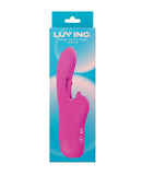 Luv Inc Tapping Tongue Rabbit Vibrator Pink - Image 5