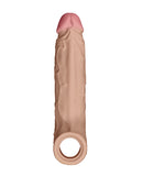 Shaft Model F Flexskin Liquid Silicone 8.8 Inch Sheath Pine for enhanced intimate experiences.
