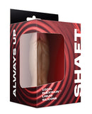 Shaft Model B Flexskin Liquid Silicone Bullet Vibrator Pine packaging with clear window, showcasing the product.
