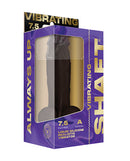 Shaft Flexskin 7.5 Inch Vibrating Dong with Balls Mahogany - Image 5