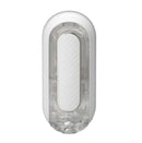 Tenga Flip Zero Gravity Electronic Vibration White immersion stimulation device in sleek, modern design.