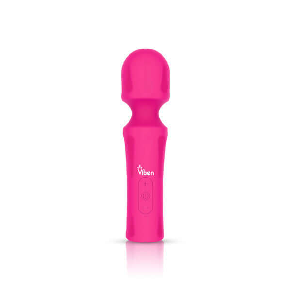 VIBEN MIGHTY MUSE HOT PINK POWERFUL PERSONAL WAND-0