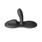 ZALO Flora Smart Vibrating Pad in Obsidian Black, premium adult toy with eight motors for clitoral, vaginal, and anal stimulation.