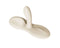 ZALO Flora Smart Vibrating Pad in Ivory White, premium adult toy for clitoral, vaginal, and anal stimulation.