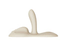 ZALO Flora Smart Vibrating Pad in Ivory White, designed for clitoral, vaginal, and anal stimulation with eight powerful motors.