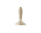 Ivory white ZALO Flora Smart Vibrating Pad for simultaneous clitoral, vaginal, and anal stimulation with eight powerful motors.