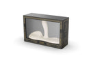 ZALO Flora Smart Vibrating Pad Ivory White packaging displaying luxury adult toy design and features.