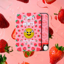 Flintts Mouth Watering Mints Strawberry Magic 2 Pack with vibrant strawberry design and playful branding. F-Strength 225.