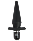 Fifty Shades of Grey Delicious Fullness Vibrating Butt Plug with smooth silicone and vibrating functionality.