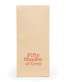 Fifty Shades of Grey Sweet Anticipation Blindfold packaging showcasing the brand name in bold red letters.