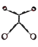 Fifty Shades Sweet Anticipation Under Mattress Restraint Set featuring stylish straps and cuffs for light bondage.
