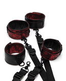 Fifty Shades Sweet Anticipation Under Mattress Restraint Set featuring elegant cuffs and connecting straps.