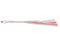 Peaches ‘n CreaMe Flogger by Sex&Mischief in peach-colored faux leather for playful BDSM play
