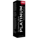 Wet Platinum Luxury Silicone Lubricant 6.1 Oz packaging showcasing its high-grade silicone formula.