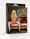 CROTCHLESS TUXEDO G STRING WHITE O/S(O.M.G-STRINGS)-1