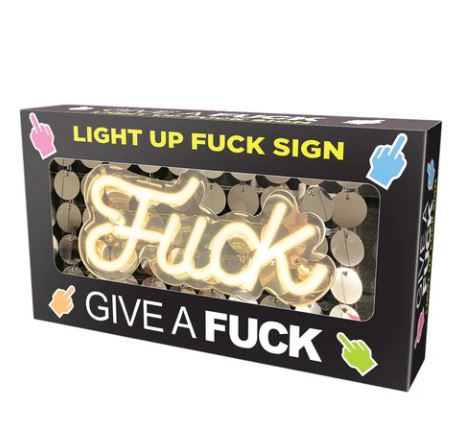 NEON FUCK LIGHT UP SIGN-2