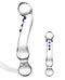 GLAS 6 CURVED G-SPOT GLASS DILDO "-1