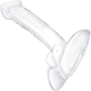 Gläs 7.5 Inch Rideable Standing Glass Cock with Stability Base and Realistic Veiny Shaft