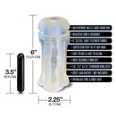 Mstr B8 Vibrating Ass Pack Bum Rush 5 Piece Kit components including textured sleeve and waterproof bullet