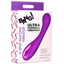 Purple G-Spot Silicone Vibrator packaging showcasing ultimate targeted pleasure with powerful vibrations.