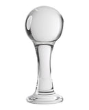Gender X The Baller Glass Butt Plug Clear - Image 3