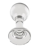 Gender X The Baller Glass Butt Plug Clear - Image 5