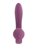 Gender X Poseable You Snail Vibrator Purple featuring a smooth silicone design and adjustable speed controls.