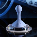 Gender X Shifting Gears Rechargeable Grind Pad Vibrator Blue on display with sleek design and illuminated controls.