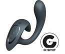 Satisfyer G For Goddess 1 Rabbit Vibrator Dark Grey for dual G-spot and clitoral pleasure with powerful motors.