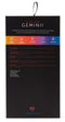 Packaging for Nu Sensuelle Geminii XLR8 Rechargeable Silicone G-Spot Vibrator showcasing features and benefits.