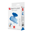 Pretty Love Dolphin Blue Clitoral Vibrator packaging showcasing elegant design and features.