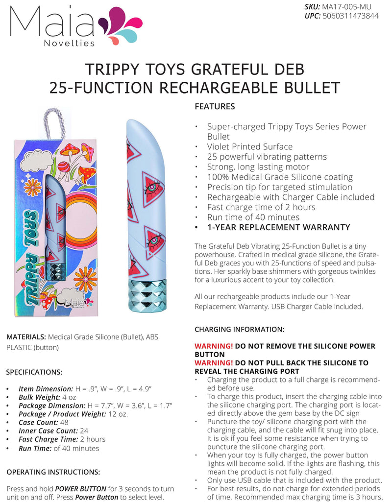 GRATEFUL DEB SUPERCHARGED 25 FUNCTION BULLET-4