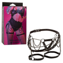 Euphoria Thigh Harness with Chains by CALEXOTICS - Adjustable, Vegan Leather, Plush Velvet Lining for Seductive and Luxurious Comfort