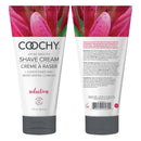 Coochy Shave Cream Seduction 0.5 Fl Oz tube with floral design and moisturizing features.