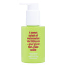 Coochy Shave Cream Melon Madness 3.4 Oz with bright green packaging and pump top for smooth shaving.
