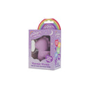 Unihorn Finger Vibe Karmic Kisses Purple packaging showing its playful design and features for intimate pleasure.